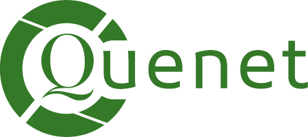 Quenet Logo White background PNG